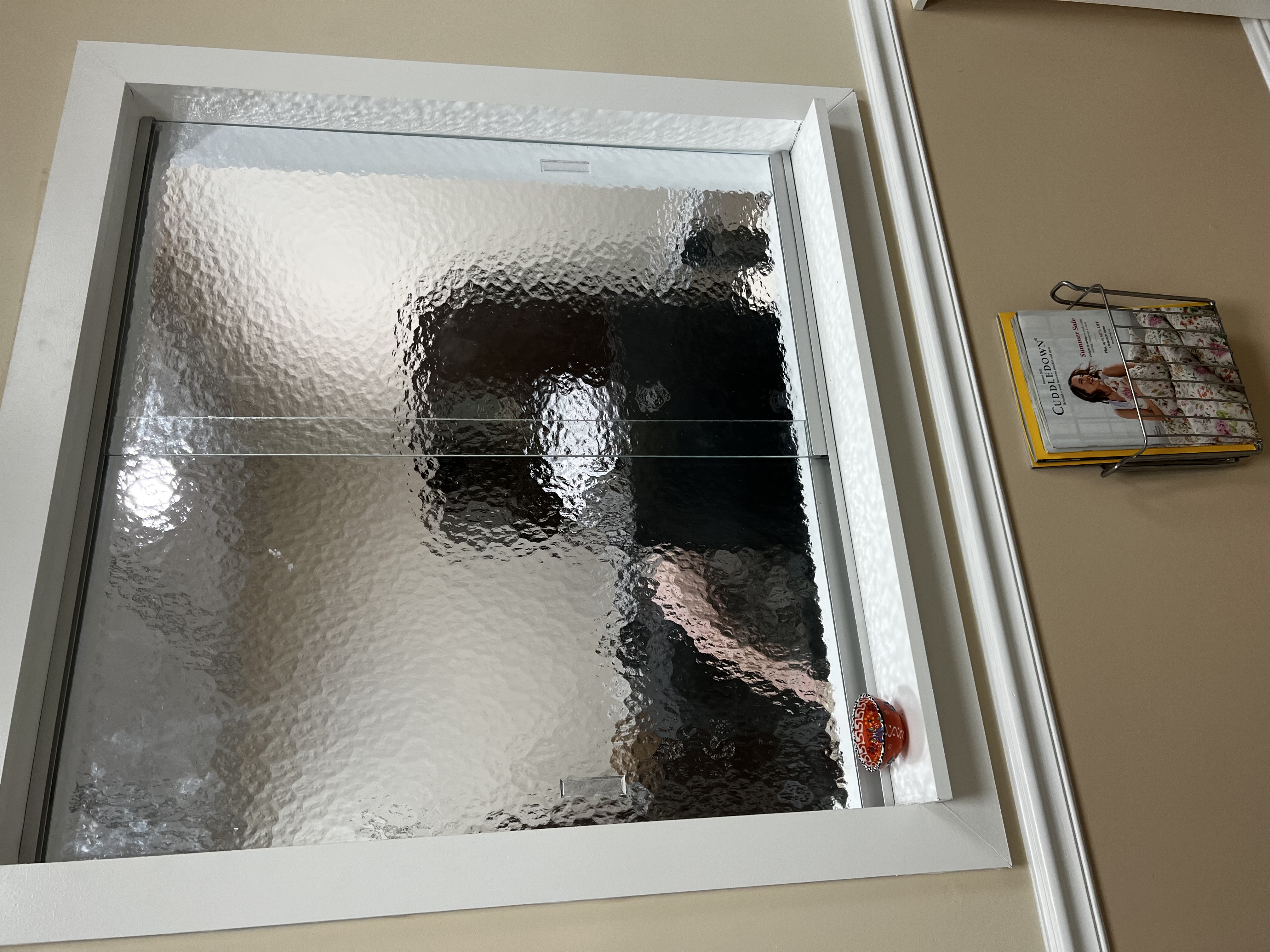 Office waiting room window project